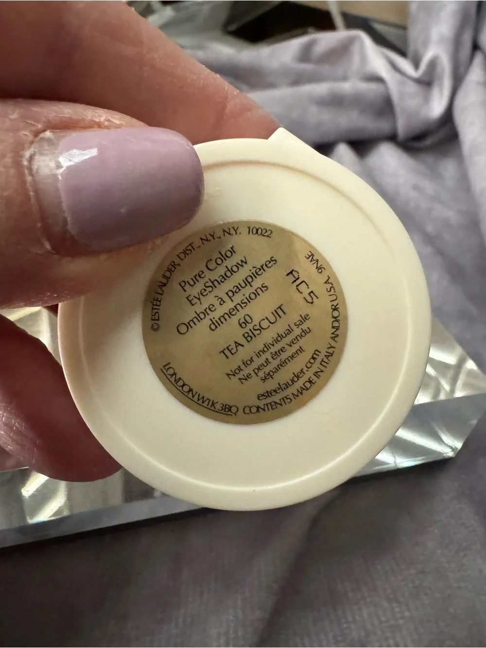 Estee Lauder Pure Color  Tea Biscuit  60 Eye Shadow Single
